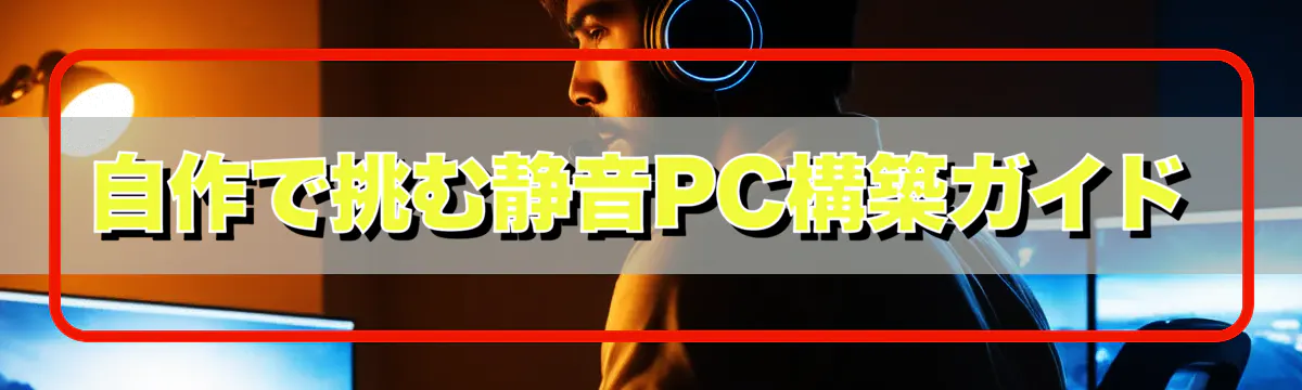 自作で挑む静音PC構築ガイド