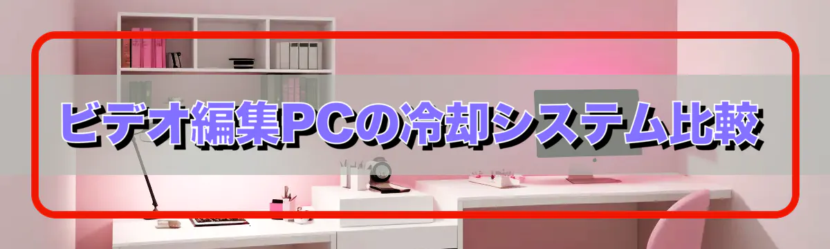 ビデオ編集PCの冷却システム比較