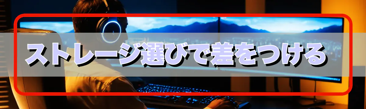 ストレージ選びで差をつける