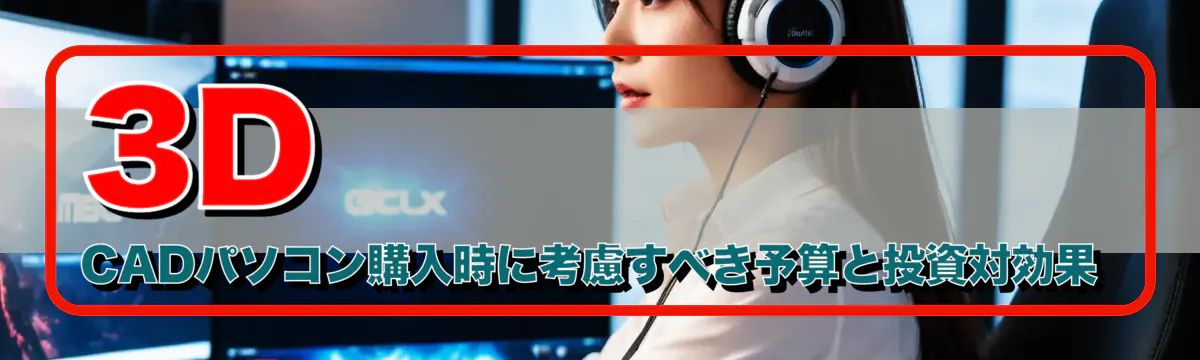 3D CADパソコン購入時に考慮すべき予算と投資対効果
