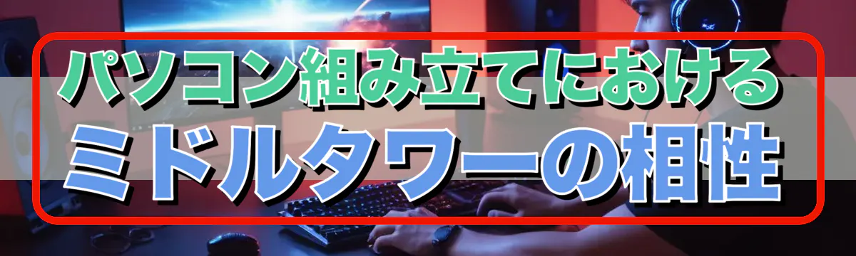 パソコン組み立てにおけるミドルタワーの相性