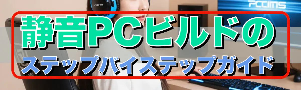 静音PCビルドのステップバイステップガイド