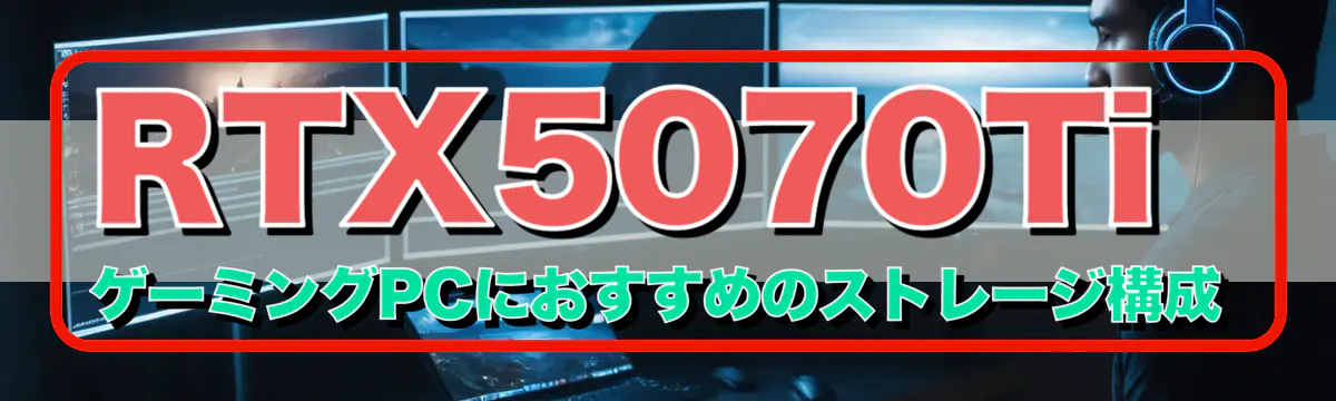 RTX5070Ti ゲーミングPCにおすすめのストレージ構成
