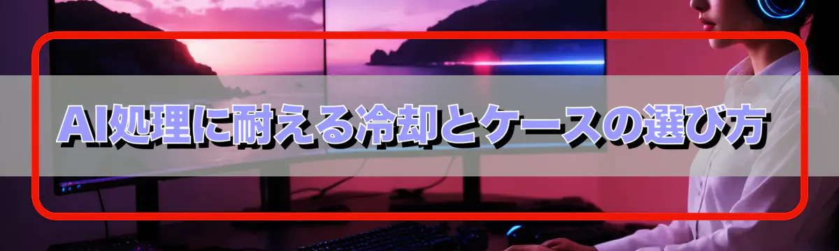 AI処理に耐える冷却とケースの選び方