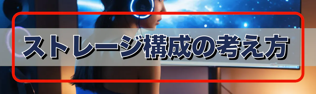 ストレージ構成の考え方