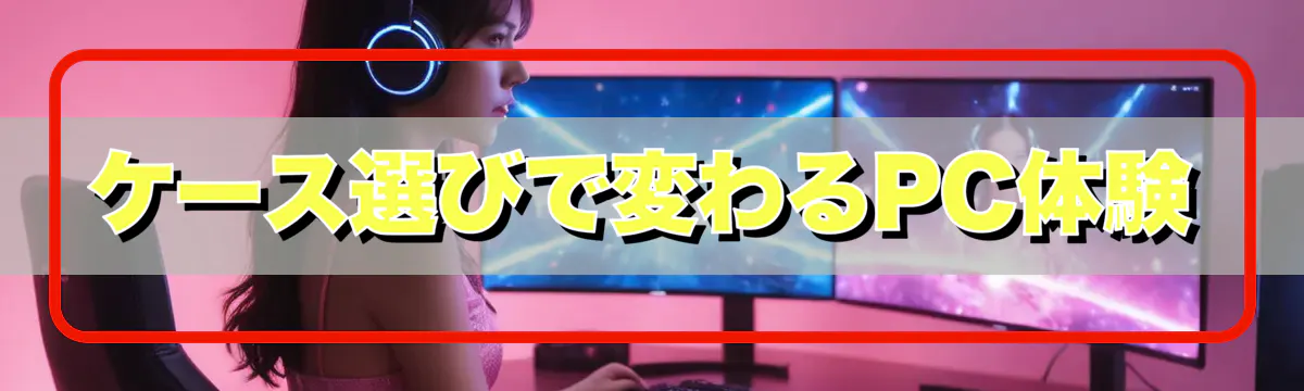 ケース選びで変わるPC体験