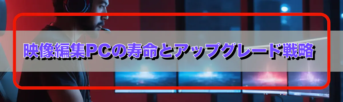 映像編集PCの寿命とアップグレード戦略