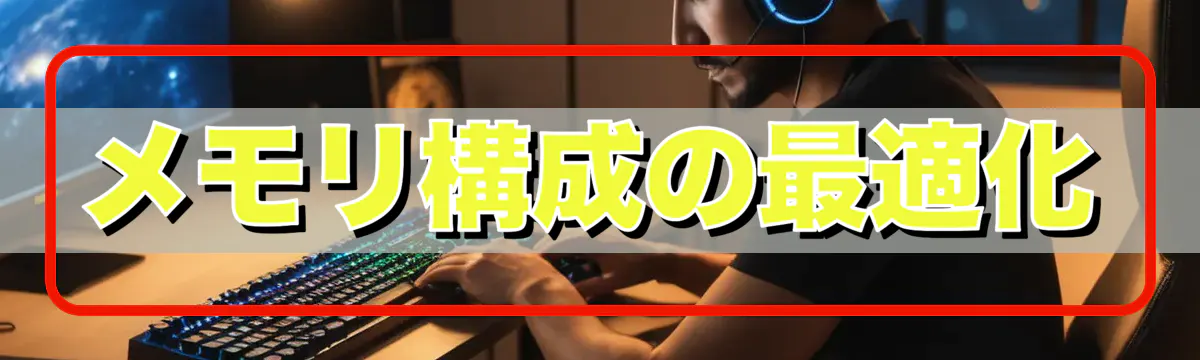 メモリ構成の最適化