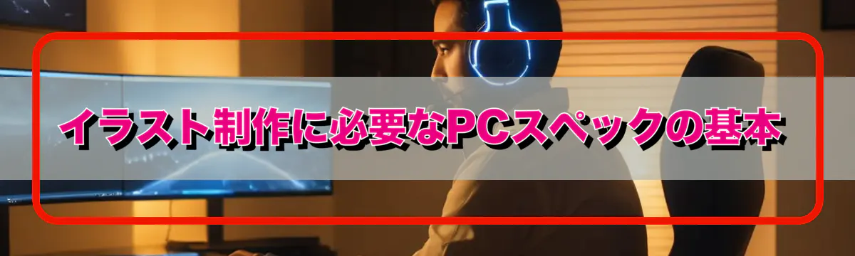 イラスト制作に必要なPCスペックの基本