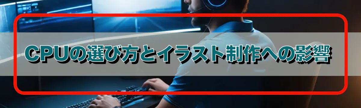 CPUの選び方とイラスト制作への影響