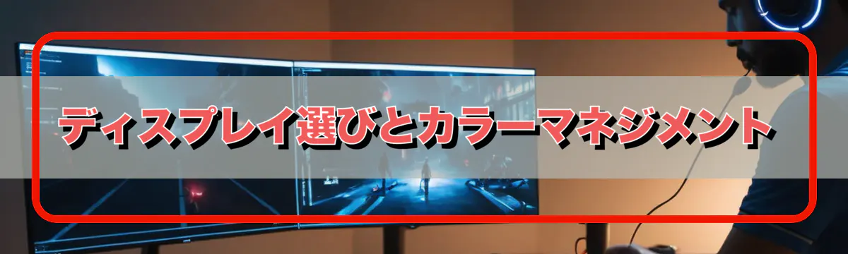 ディスプレイ選びとカラーマネジメント