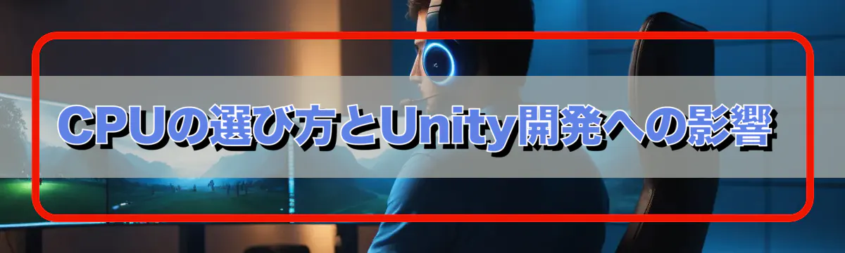 CPUの選び方とUnity開発への影響