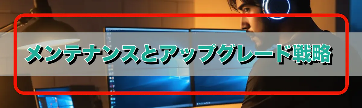 メンテナンスとアップグレード戦略