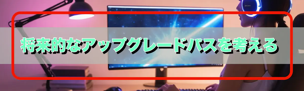 将来的なアップグレードパスを考える