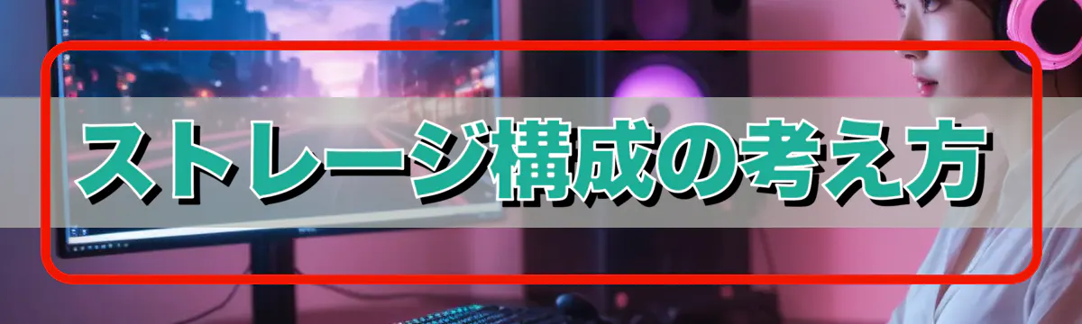 ストレージ構成の考え方