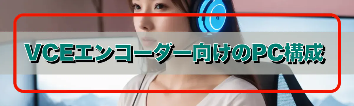 VCEエンコーダー向けのPC構成
