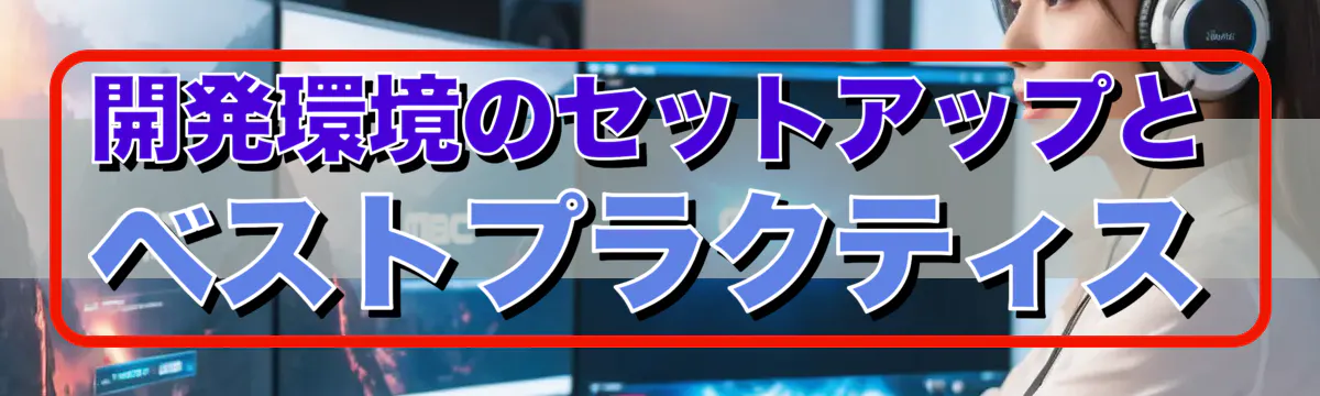 開発環境のセットアップとベストプラクティス