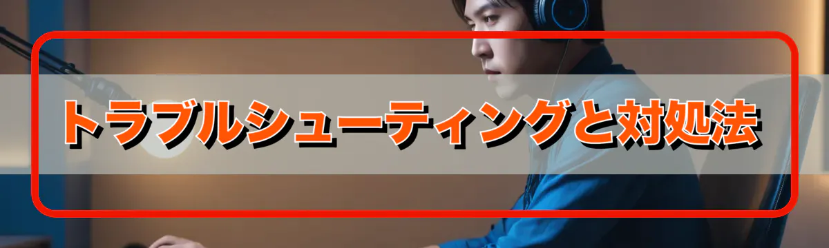 トラブルシューティングと対処法