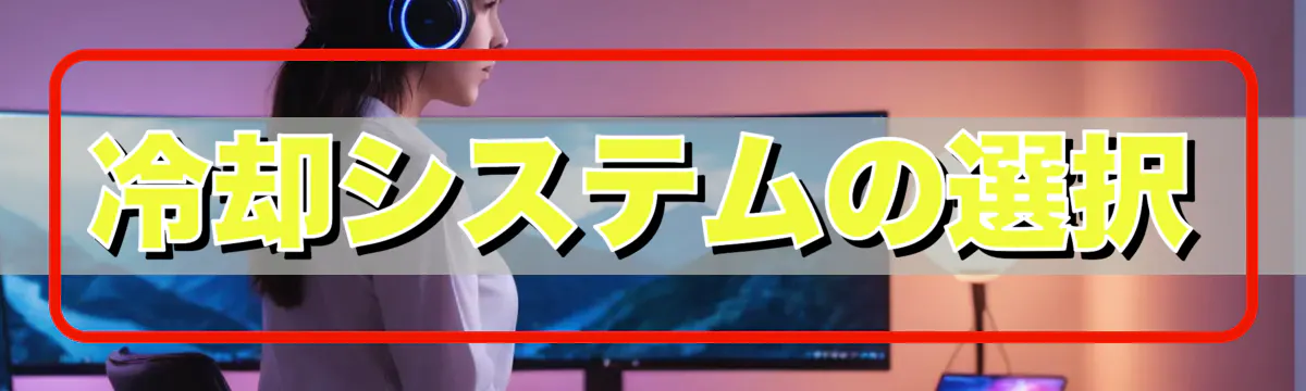 冷却システムの選択