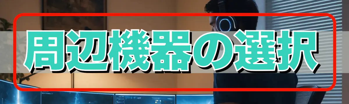 周辺機器の選択