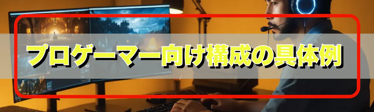 プロゲーマー向け構成の具体例