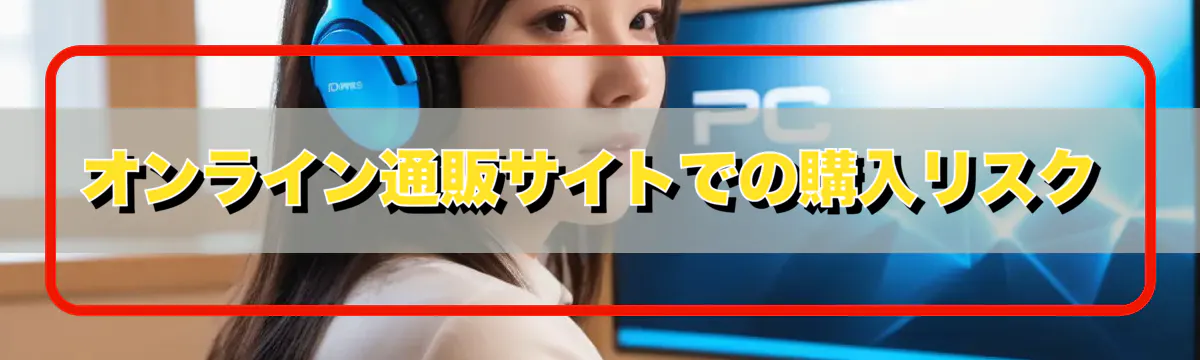 オンライン通販サイトでの購入リスク