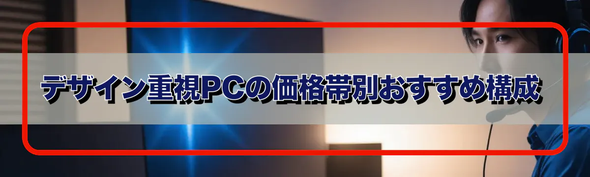 デザイン重視PCの価格帯別おすすめ構成