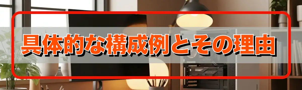 具体的な構成例とその理由