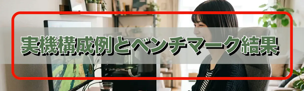 実機構成例とベンチマーク結果
