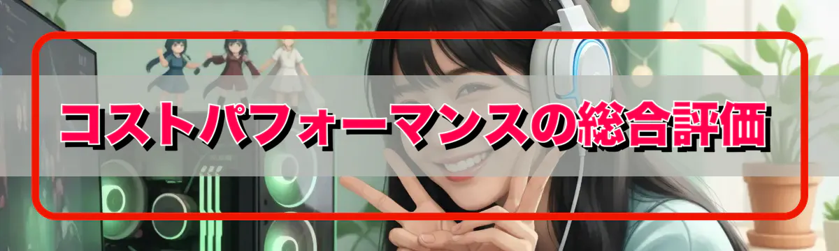 コストパフォーマンスの総合評価