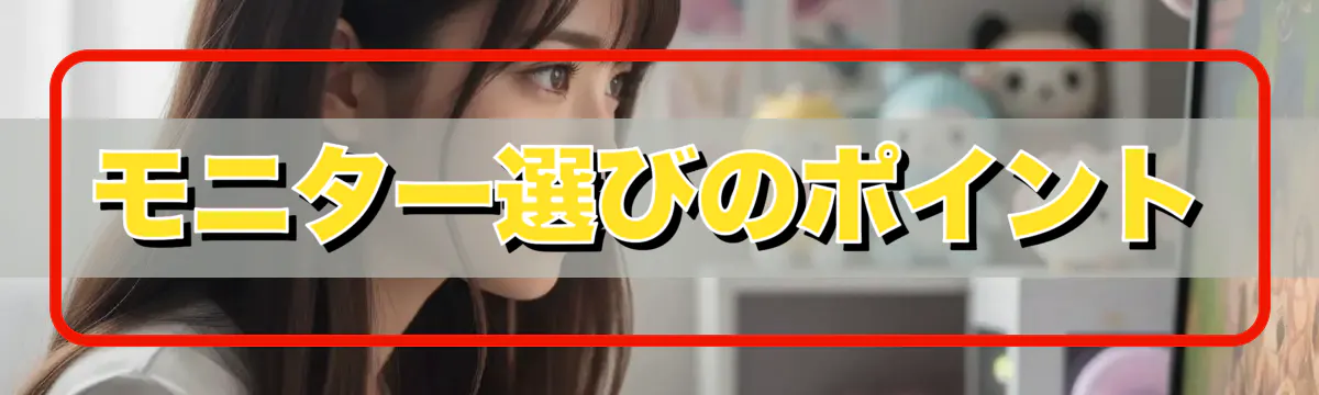 モニター選びのポイント