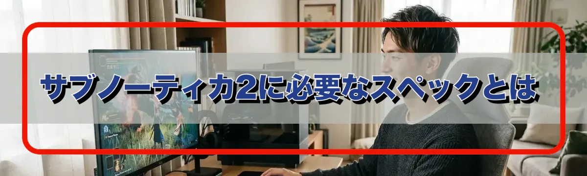 サブノーティカ2に必要なスペックとは
