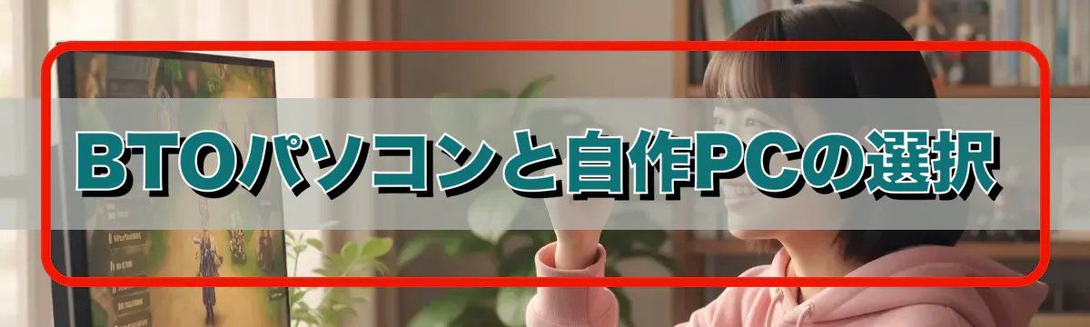 BTOパソコンと自作PCの選択