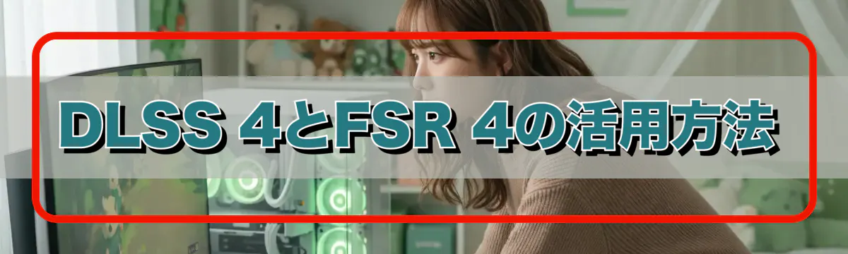 DLSS 4とFSR 4の活用方法