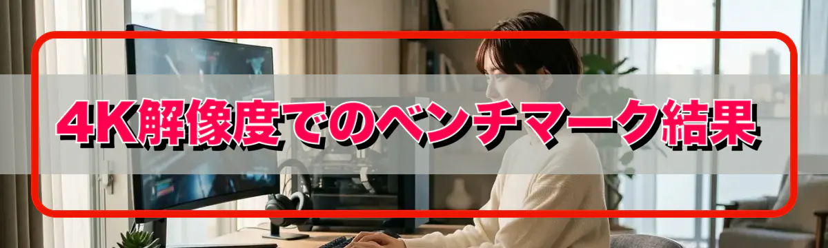 4K解像度でのベンチマーク結果