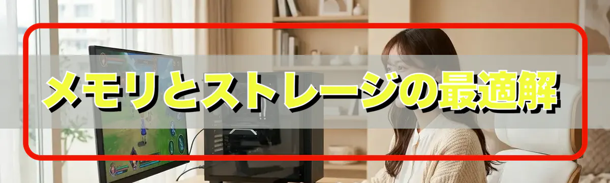 メモリとストレージの最適解